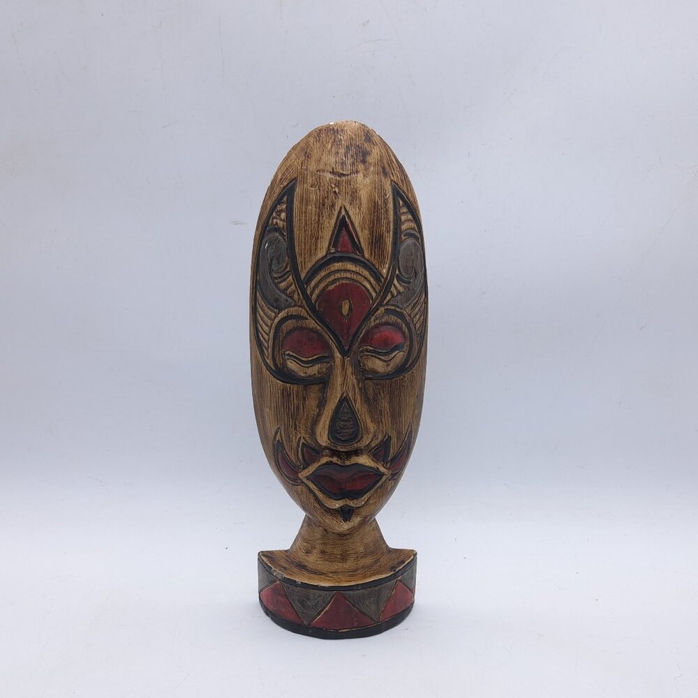 Wooden Indonesian Tribal Wall Mask